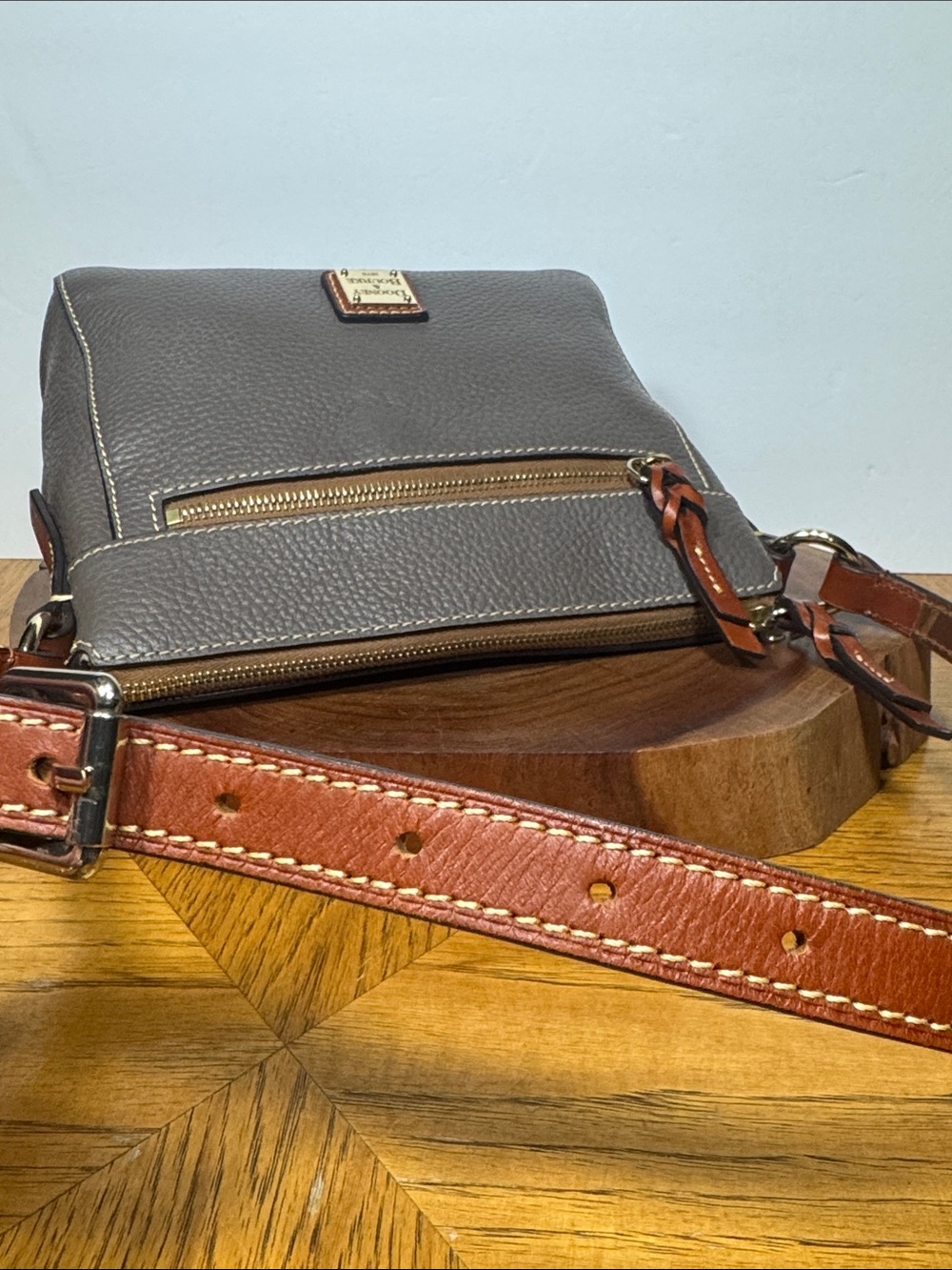 Dooney & Bourke Allison Pebble Leather Bag - Picture 9 of 15